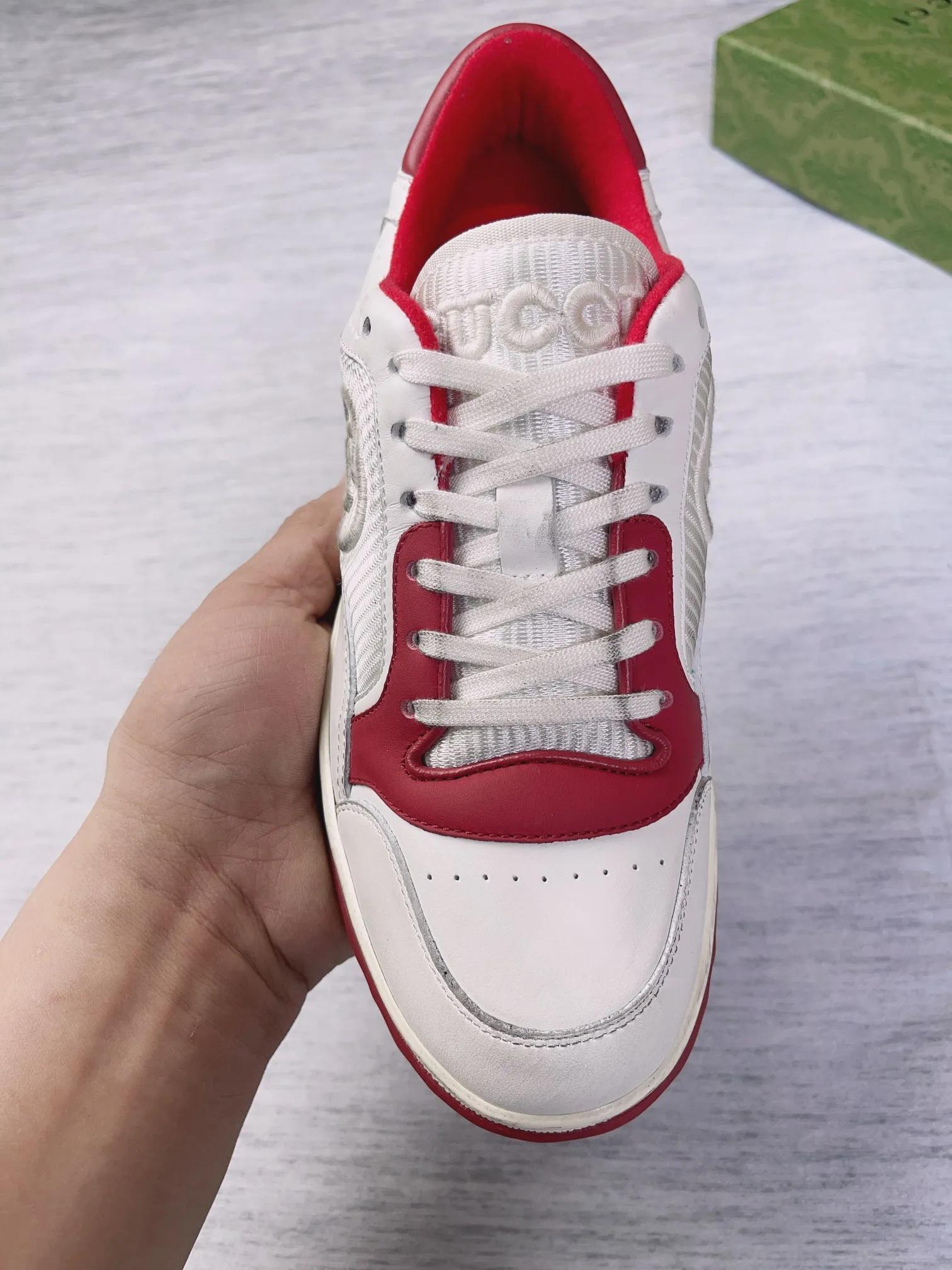 👟👟Ex-factory price 600👟👟 👑The top version of Gucci's latest popular MAC80 sneakers on the market, women's 35-40, men's 39-45 👏👏👏Welcome all bosses to compare and provide guidance...